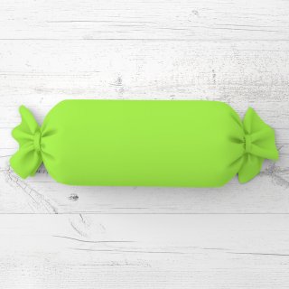 Polštář válec bonbon Rongo RG-041 Zářivý zelený - Biante.cz