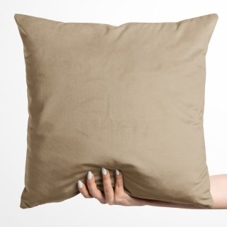 Zamatová obliečka na vankúš Velvet Prémium SVP-045 Kávovo béžová - Biante.sk Zamatová obliečka na vankúš Velvet Prémium SVP-045 Kávovo béžová - Biante.sk