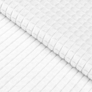 Látka Minky kostky MKK-007 Bílá - šířka 165 cm - Biante.cz Látka Minky kostky MKK-007 Bílá - šířka 165 cm - Biante.cz