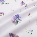 Teflonová látka na ubrusy TF-105 Šeříky na bílém - šířka 155 cm - detail 2 - Biante.cz
