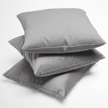 Zamatová obliečka na vankúš Velvet Prémium SVP-039 Sivá - detail 1 - Biante.sk Zamatová obliečka na vankúš Velvet Prémium SVP-039 Sivá - detail 1 - Biante.sk