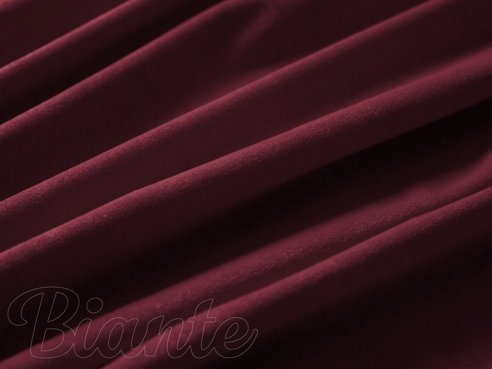 Sametová látka Velvet Premium SVP-010 Tmavě vínová - šířka 145 cm a 280 cm - detail 4 - Biante.cz Sametová látka Velvet Premium SVP-010 Tmavě vínová - šířka 145 cm a 280 cm - detail 4 - Biante.cz
