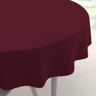 Dekorační kulatý ubrus BKU-115 Burgundský vínový - Biante.cz