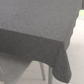 Velký dekorační obdélníkový ubrus BKT-551 Šedý režný - Biante.cz Velký dekorační obdélníkový ubrus BKT-551 Šedý režný - Biante.cz