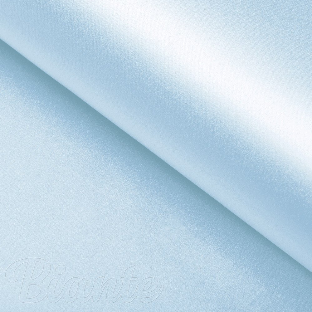 Látka polyesterový satén LUX-L062 Světle modrá - šířka 150 cm - detail 2 - Biante.cz Látka polyesterový satén LUX-L062 Světle modrá - šířka 150 cm - detail 2 - Biante.cz