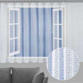 Záclona síťovaná struktura ZAC-006 výška 160 cm