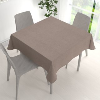 Dekorační čtvercový ubrus BKW-204 Šedohnědý žíhaný - detail 1 - Biante.cz Dekorační čtvercový ubrus BKW-204 Šedohnědý žíhaný - detail 1 - Biante.cz