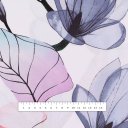 Bavlněná látka/plátno Sandra SA-333 Velké květy magnolie a kaly - šířka 160 cm - detail 3 - Biante.cz