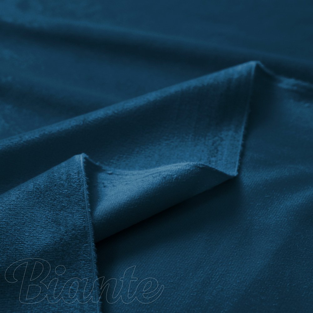 Sametová látka Velvet Premium SVP-028 Petrolejově modrá - šířka 145 cm - detail 5 - Biante.cz