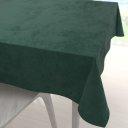 Sametový čtvercový ubrus Velvet Premium SVP-044 Lesní zelená - Biante.cz