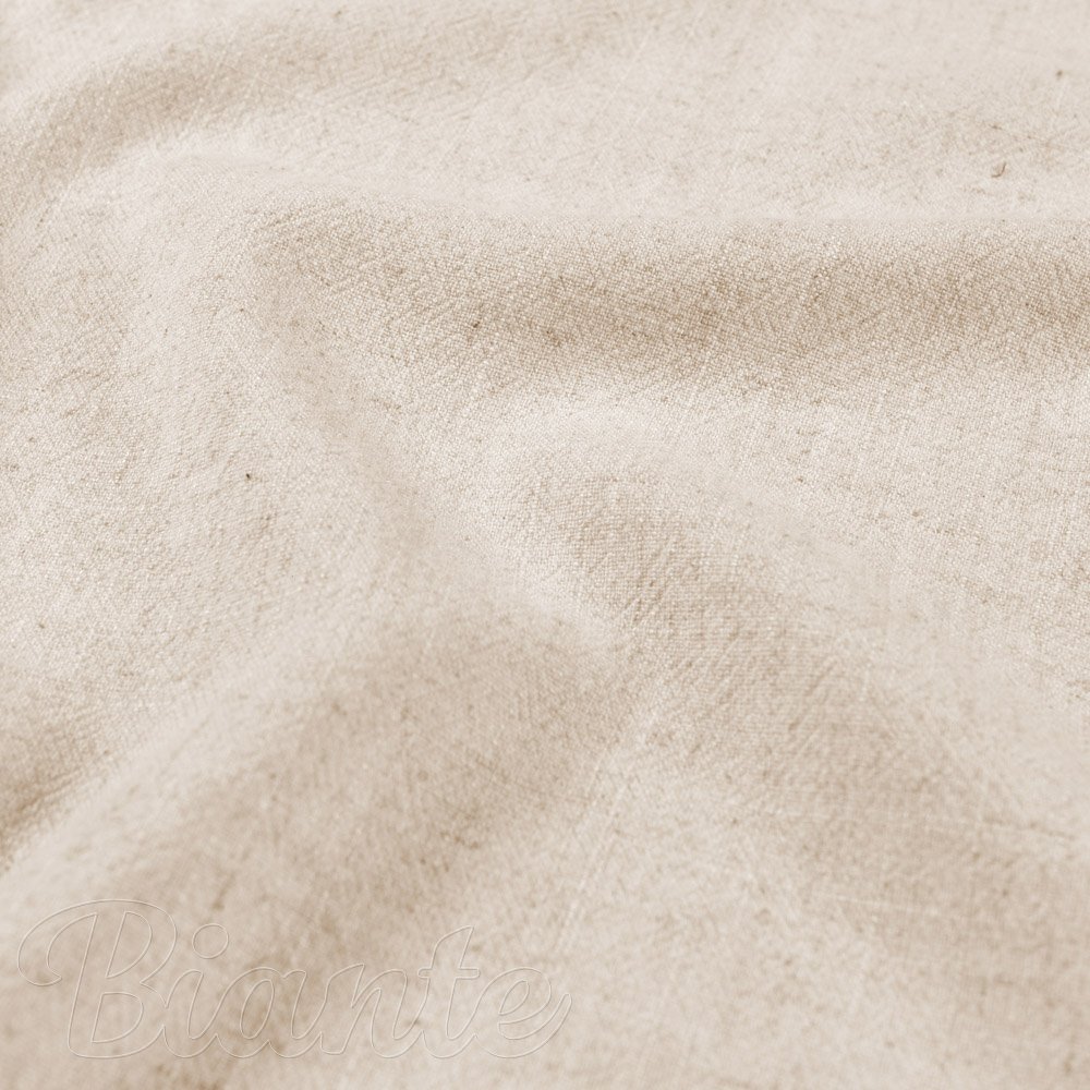 Lněná látka LEN-012 Přírodní režná - metráž šířka 140 cm - detail 1 - Biante.cz