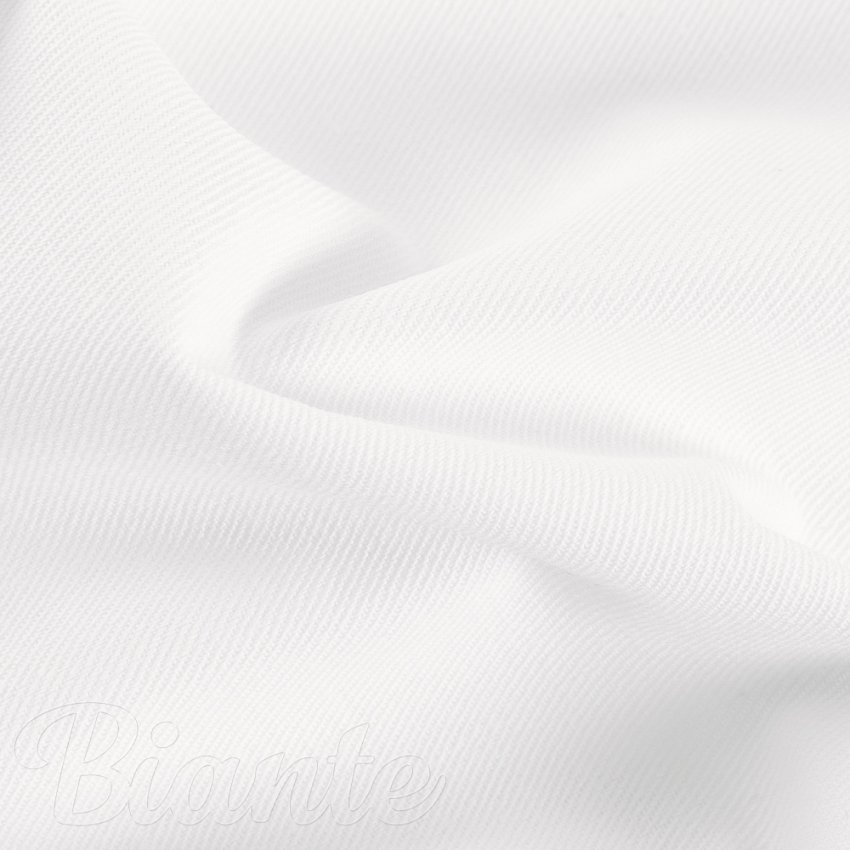 Bavlnený keper biely KEP-001 - metráž šírka 300 cm - detail 2 - Biante.sk