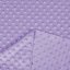 Dětská látka Minky TOP 3D puntíky MKP-058 Fialová - šířka 170 cm - detail 3 - Biante.cz