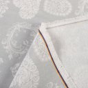 Dekorační látka PML-071 Srdce s ornamenty na šedém - šířka 150 cm - detail 4 - Biante.cz