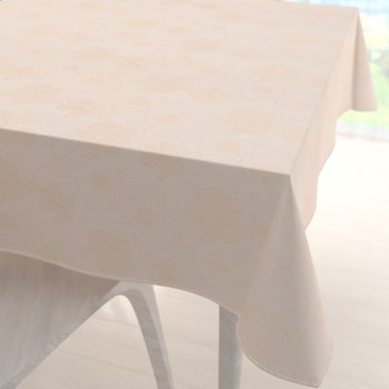 Teflonový čtvercový ubrus TF-099 Zlaté květované ornamenty na béžovém - Biante.cz Teflonový čtvercový ubrus TF-099 Zlaté květované ornamenty na béžovém - Biante.cz