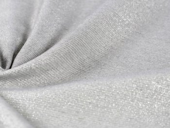 Vánoční dekorační jednobarevná látka Leona LN-069 Stříbrná třpytivá - šířka 140 cm - detail 7 - Biante.cz Vánoční dekorační jednobarevná látka Leona LN-069 Stříbrná třpytivá - šířka 140 cm - detail 7 - Biante.cz