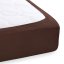 Dětské froté napínací prostěradlo do postýlky FR-026 Čokoládově hnědé - detail 2 - Biante.cz