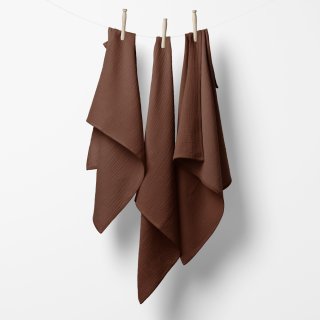 Mušelínová plienka/dečka Nature MSN-075 Hnedá - ZVÝHODNENÁ SADA 3 KS - detail 1 - Biante.sk Mušelínová plienka/dečka Nature MSN-075 Hnedá - ZVÝHODNENÁ SADA 3 KS - detail 1 - Biante.sk