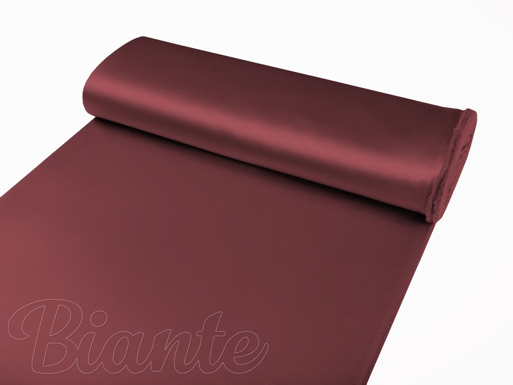 Látka polyesterový satén LUX-007 Vínová - šířka 150 cm - detail 3 - Biante.cz Látka polyesterový satén LUX-007 Vínová - šířka 150 cm - detail 3 - Biante.cz