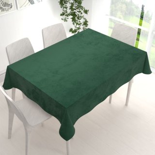 Velký sametový obdélníkový ubrus Velvet Premium SVP-012 Zelený - detail 1 - Biante.cz