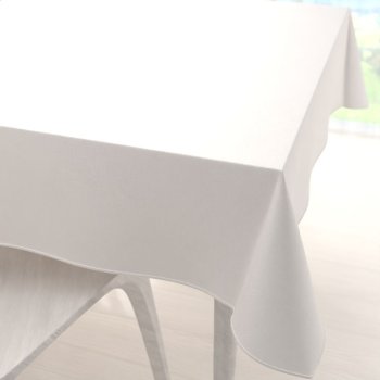 Velký sametový čtvercový ubrus Velvet Premium SVP-024 Krémově bílý - Biante.cz