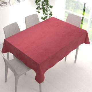 Velký sametový obdélníkový ubrus Velvet Premium SVP-050 Vínově červený - detail 1 - Biante.cz Velký sametový obdélníkový ubrus Velvet Premium SVP-050 Vínově červený - detail 1 - Biante.cz