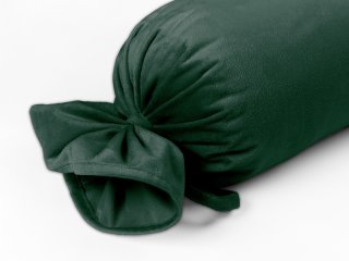Sametový polštář válec bonbon Velvet Premium SVP-040 Lesní zelená - detail 1 - Biante.cz Sametový polštář válec bonbon Velvet Premium SVP-040 Lesní zelená - detail 1 - Biante.cz