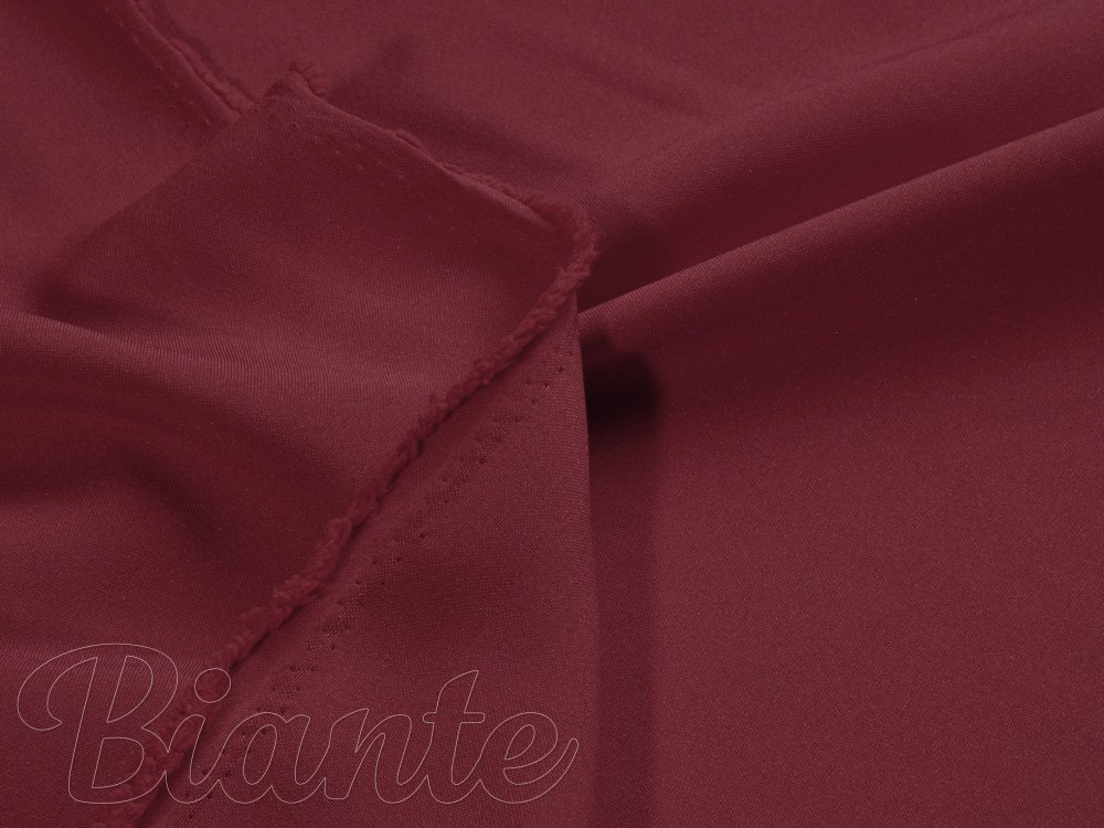 Dekorační jednobarevná látka Rongo RG-044 Tmavě bordó - šířka 150 cm - detail 2 - Biante.cz