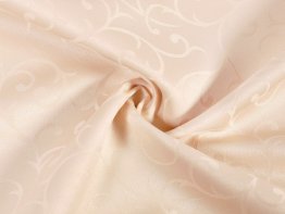 Teflonová látka na ubrusy TF-041 Zámecký vzor - béžová - šířka 160 cm - detail 1 - Biante.cz