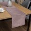 Zamatový behúň na stôl Velvet Prémium SVP-031 Tmavo staroružový - Biante.sk