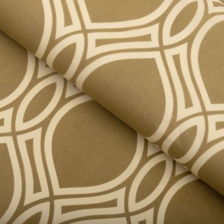 Bavlněná látka/plátno Sandra SA-664 Hnědo-béžový retro vzor - šířka 160 cm - Biante.cz Bavlněná látka/plátno Sandra SA-664 Hnědo-béžový retro vzor - šířka 160 cm - Biante.cz