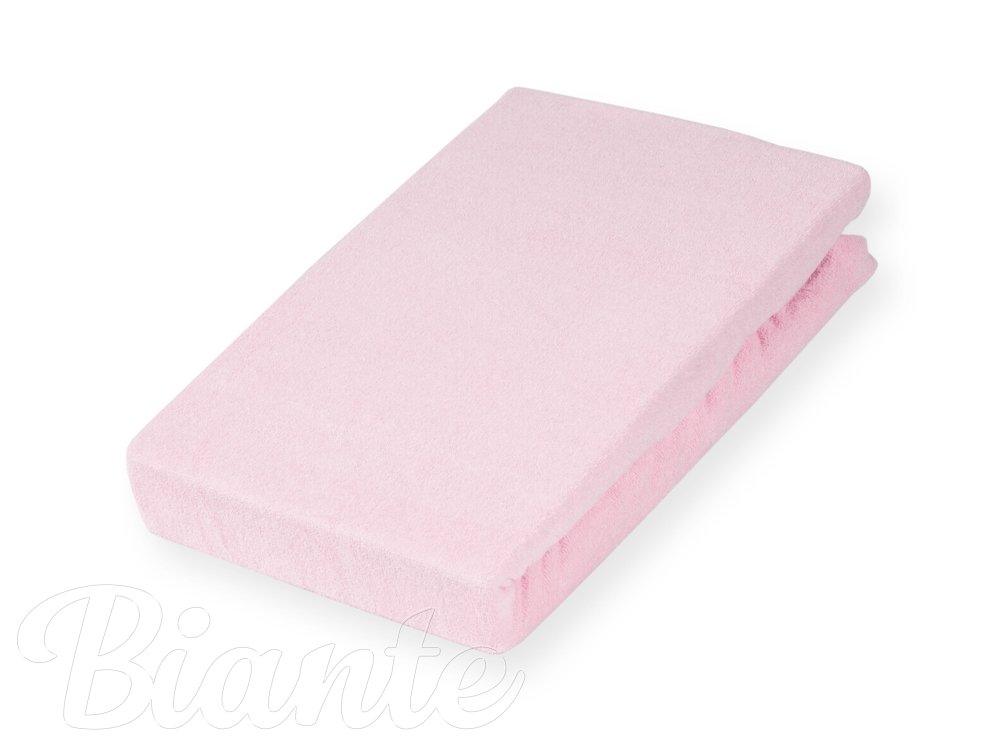Dětské froté napínací prostěradlo do postýlky FR-032 Pudrově růžová - detail 3 - Biante.cz Dětské froté napínací prostěradlo do postýlky FR-032 Pudrově růžová - detail 3 - Biante.cz