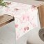Dětský bavlněný běhoun na stůl Sandra SA-684 Růžové víly na bílém - Biante.cz