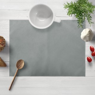 Sametové prostírání na stůl Velvet Premium SVP-046 Světle šedé - Biante.cz