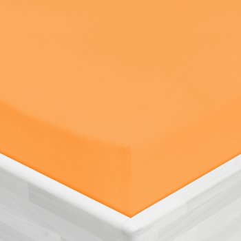 Dětské jersey napínací prostěradlo do postýlky JR-006 Oranžové - detail 1 - Biante.cz Dětské jersey napínací prostěradlo do postýlky JR-006 Oranžové - detail 1 - Biante.cz