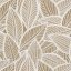 Dekorační látka Leona LN-168 Bílé listy na světle hnědém - šířka 140 cm a 280 cm - detail 5 - Biante.cz