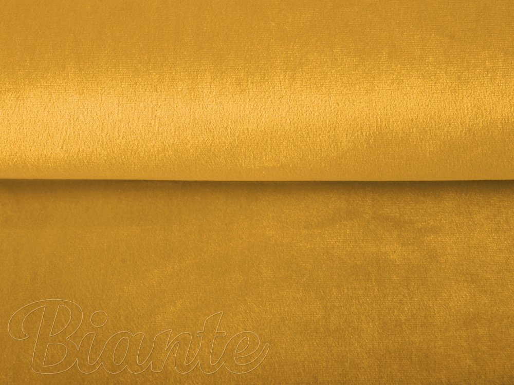 Sametová látka Velvet Premium SVP-037 Zlatavě oranžová - šířka 280 cm - detail 2 - Biante.cz Sametová látka Velvet Premium SVP-037 Zlatavě oranžová - šířka 280 cm - detail 2 - Biante.cz
