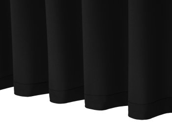 Dekorační závěs Rongo RG-014 Černý - detail 1 - Biante.cz