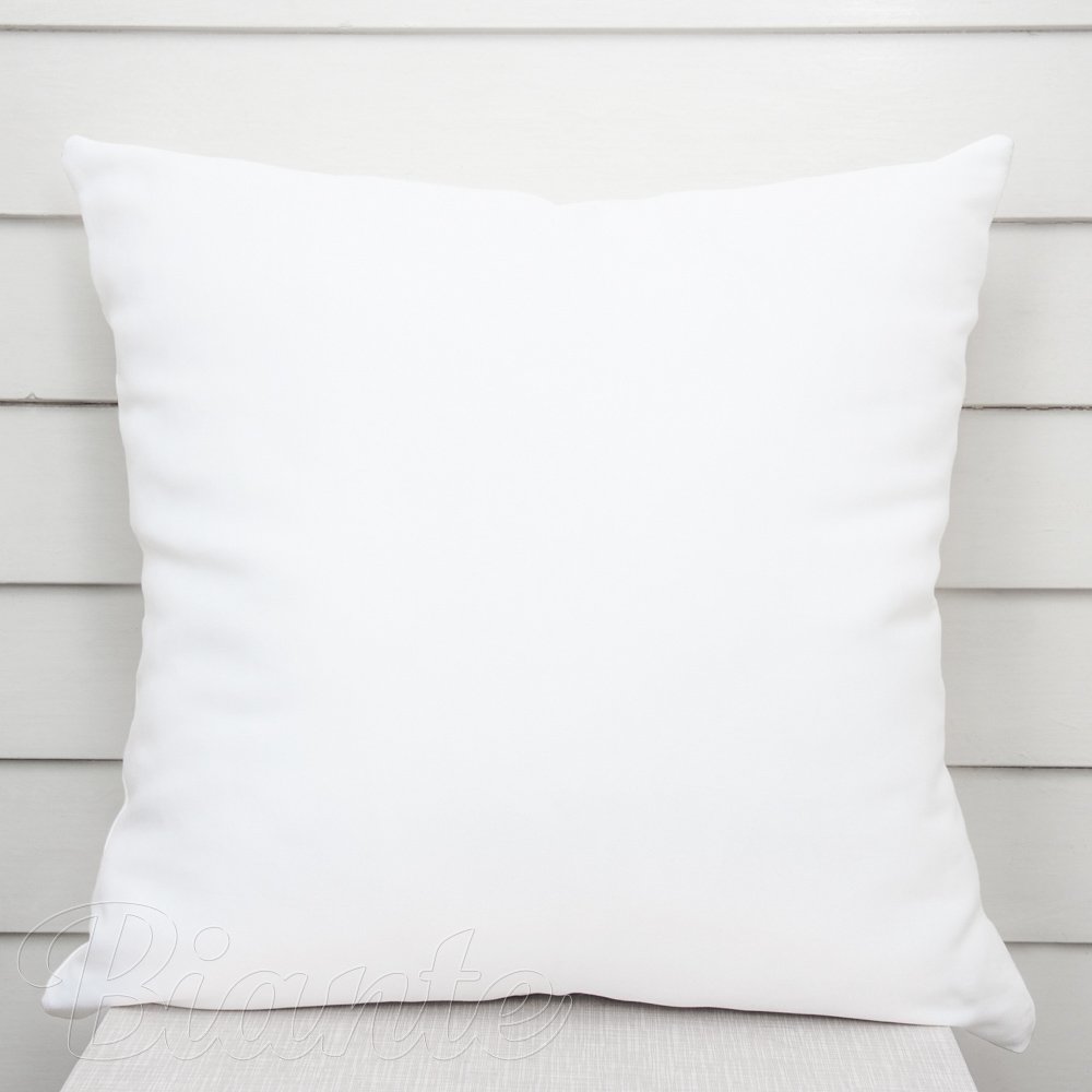 Bavlnená saténová obliečka na vankúš ST-020 Biela - Biante.sk