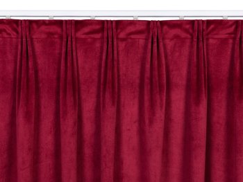 Řasící stuha RS-018 trojité mašličky - šířka 4 cm - řasení 1:2 - detail 1 - Biante.cz