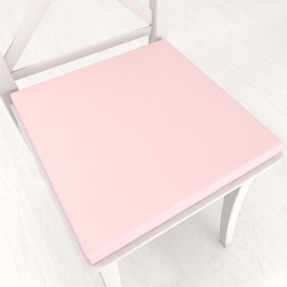 Čtvercový podsedák Rongo RG-062 Cukrově růžový - 38x38x3 cm - Biante.cz