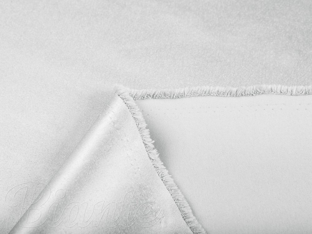 Látka polyesterový satén LUX-011 Stříbrná - šířka 150 cm - detail 6 - Biante.cz Látka polyesterový satén LUX-011 Stříbrná - šířka 150 cm - detail 6 - Biante.cz