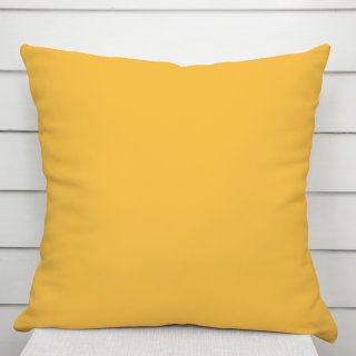 Bavlněný povlak na polštář Moni MO-073 Žlutý - Biante.cz Bavlněný povlak na polštář Moni MO-073 Žlutý - Biante.cz