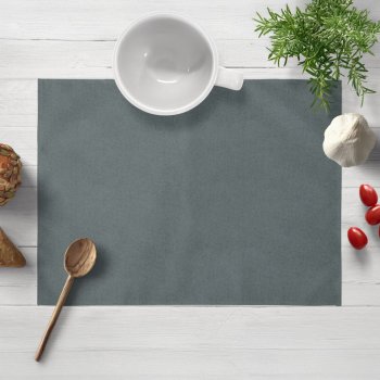 Prostírání na stůl/imitace broušené kůže Alcantara ALC-019 Antracitově šedé - Biante.cz