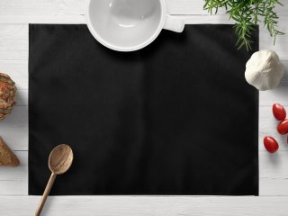 Zamatové prestieranie na stôl SV-013 Čierne - 30x40 cm - SKLADOM - Biante.sk Zamatové prestieranie na stôl SV-013 Čierne - 30x40 cm - SKLADOM - Biante.sk