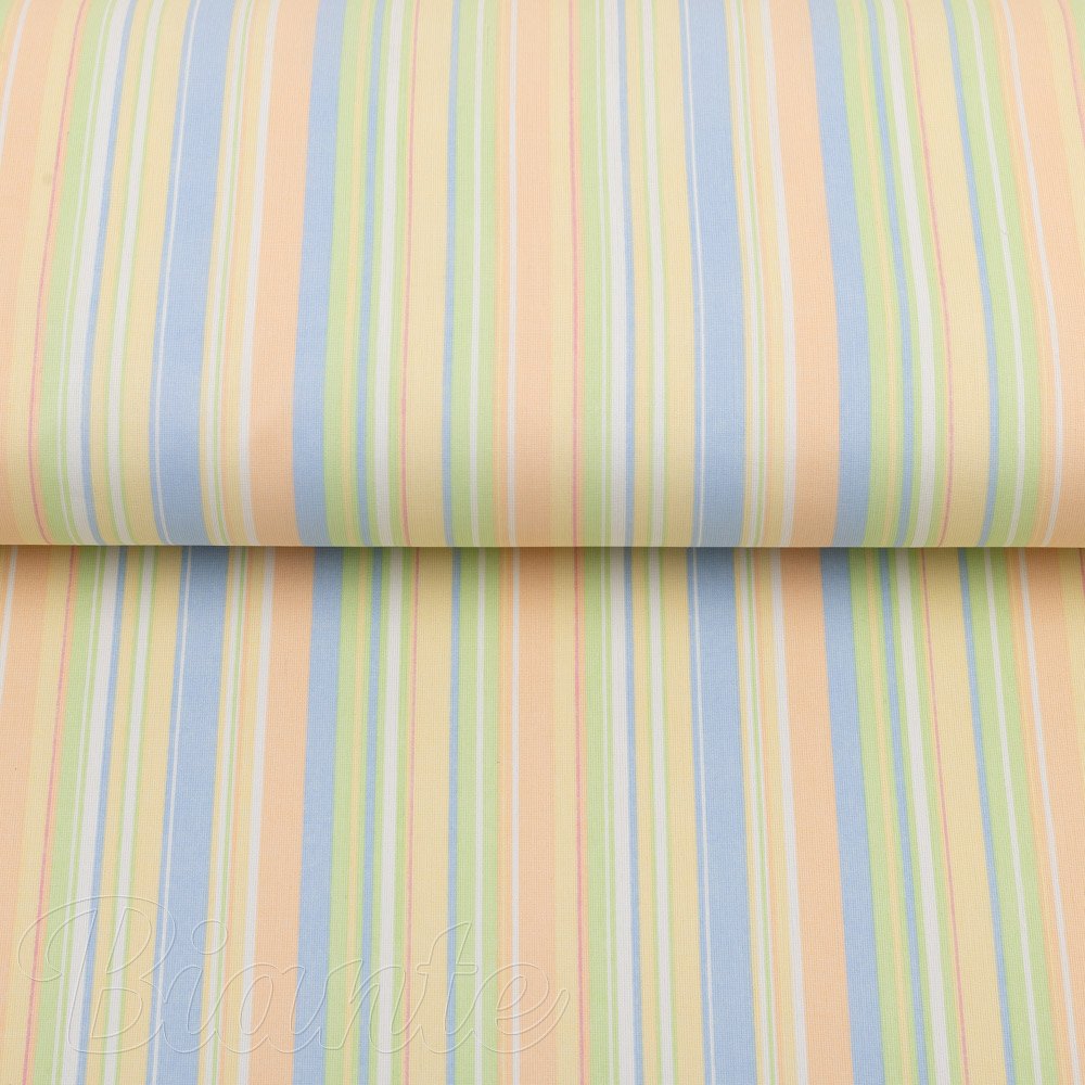 Bavlněná látka/plátno Sandra SA-734 Pastelově barevné proužky - šířka 160 cm - detail 2 - Biante.cz