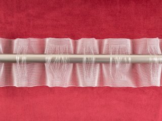 Řasící stuha na tyčku RS-019 - šířka 10 cm - detail 1 - Biante.cz Řasící stuha na tyčku RS-019 - šířka 10 cm - detail 1 - Biante.cz
