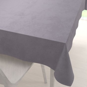 Velký sametový obdélníkový ubrus Velvet Premium SVP-013 Šedý - Biante.cz Velký sametový obdélníkový ubrus Velvet Premium SVP-013 Šedý - Biante.cz