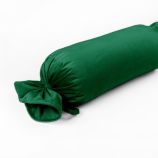 Sametový polštář válec bonbon Velvet Premium SVP-032 Zelený - Biante.cz