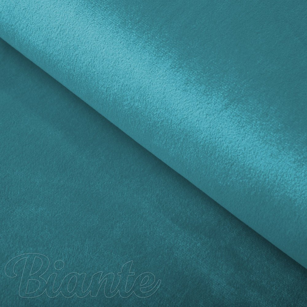 Sametová látka Velvet Premium SVP-035 Tyrkysově modrá - šířka 280 cm - Biante.cz